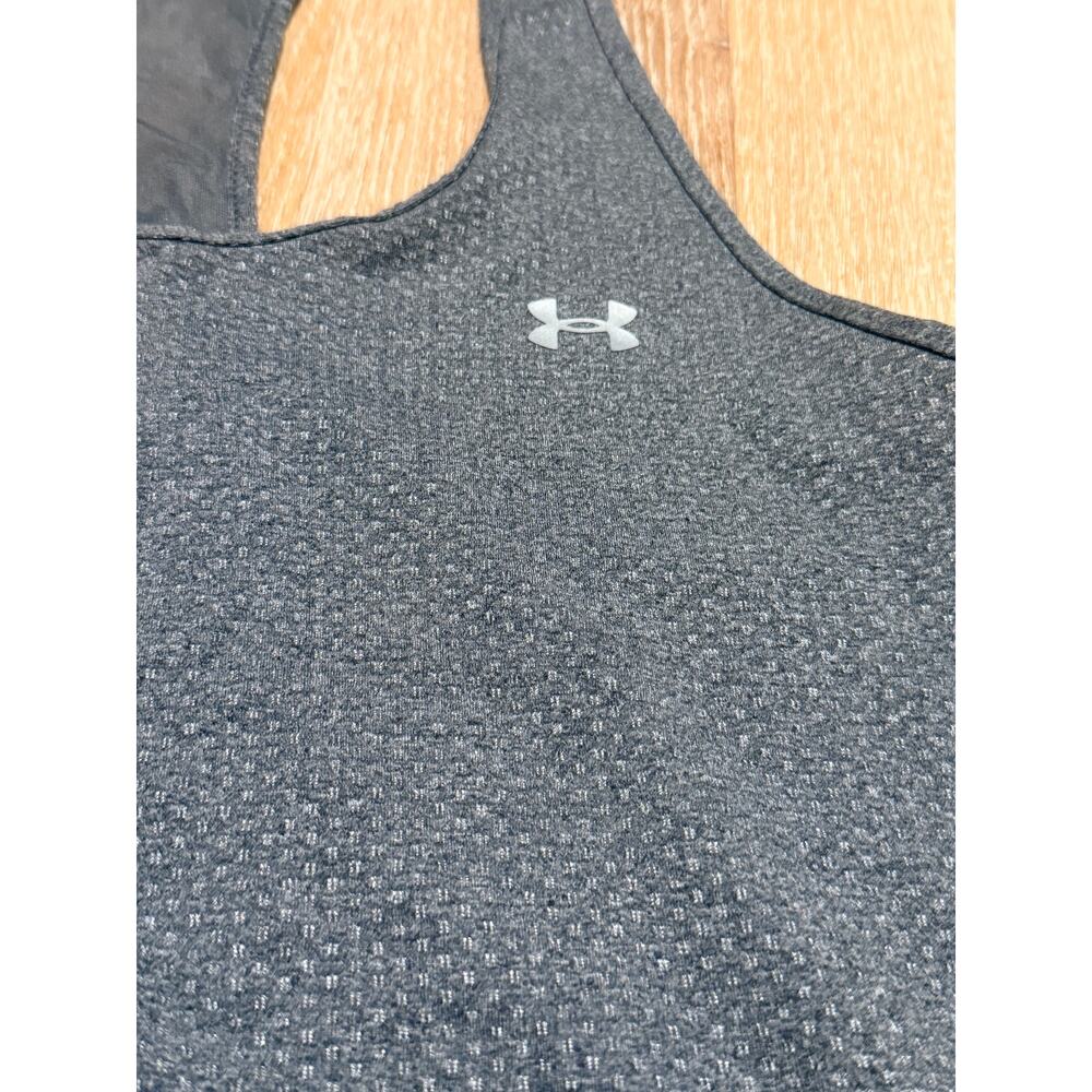 Under Armour Gray Racerback Tank - Picture 2 of 4